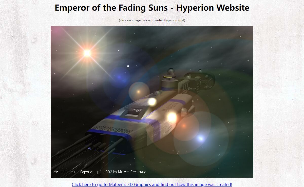 Emperor of the Fading Suns - Hyperion Patch