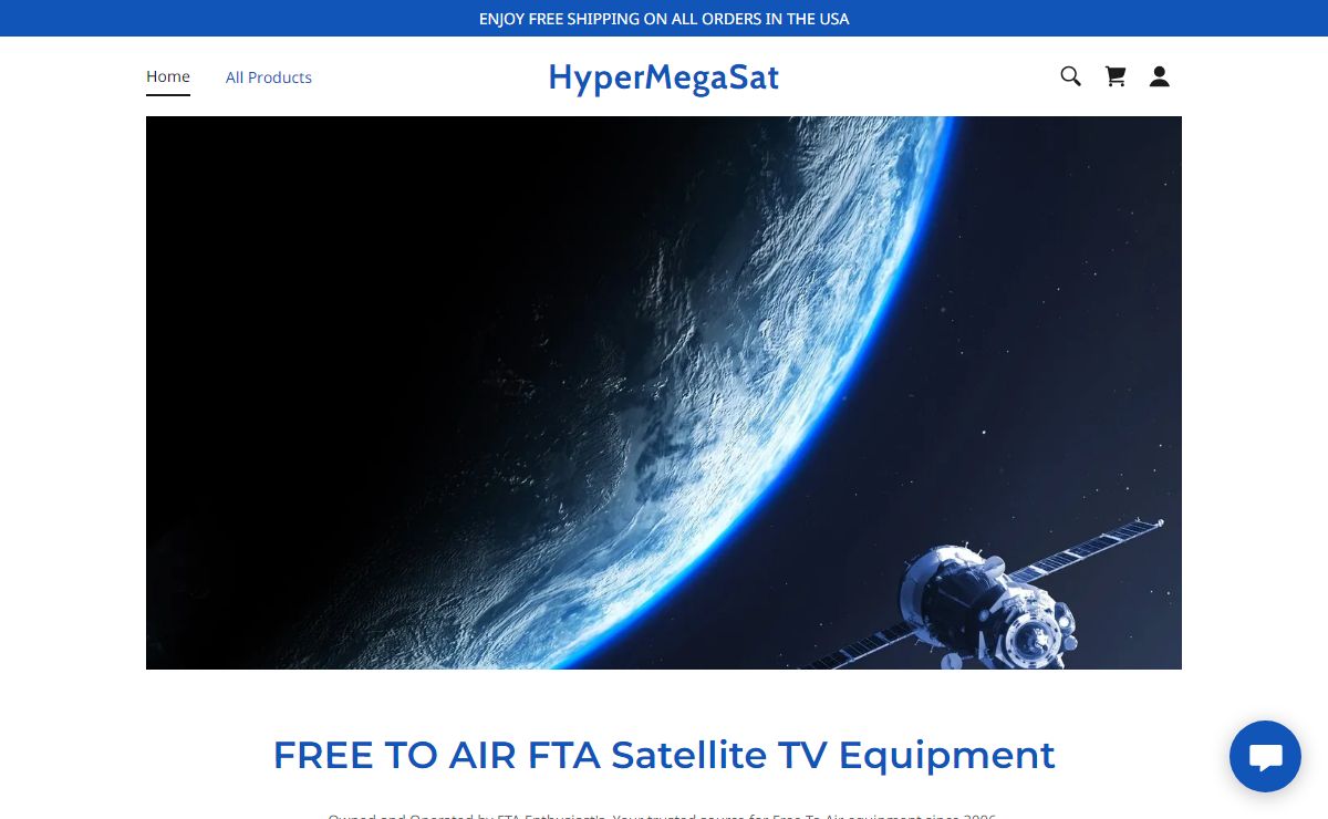 Free to Air FTA Satellite TV Equipment - HyperMegaSat.com