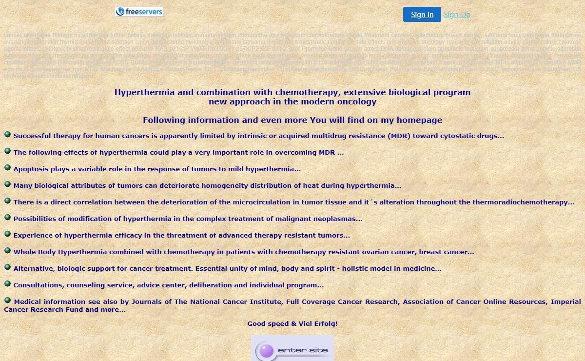 Hyperthermia, immune and chemotherapy in modern oncology