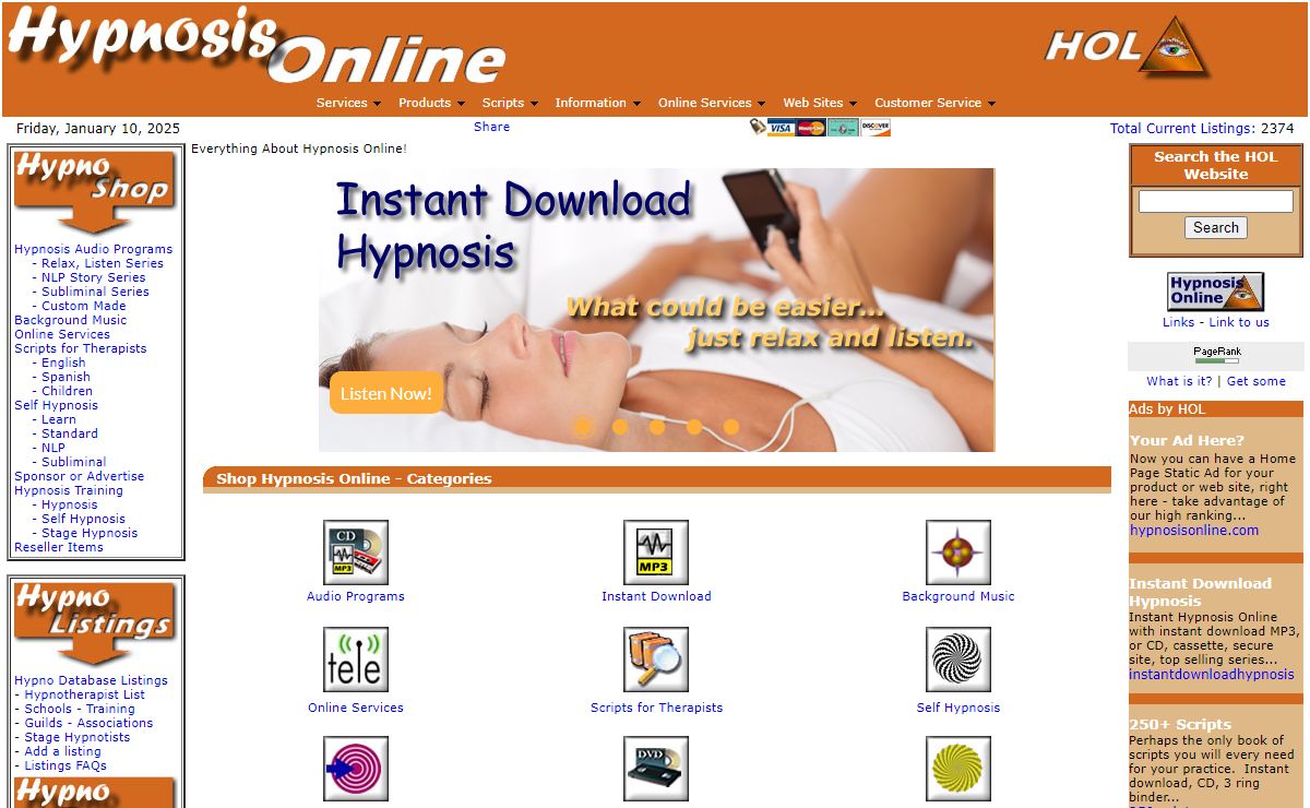 Hypnosis Online | Everything about Hypnosis Online | Information about Hypnosis | Hypnotherapy Online