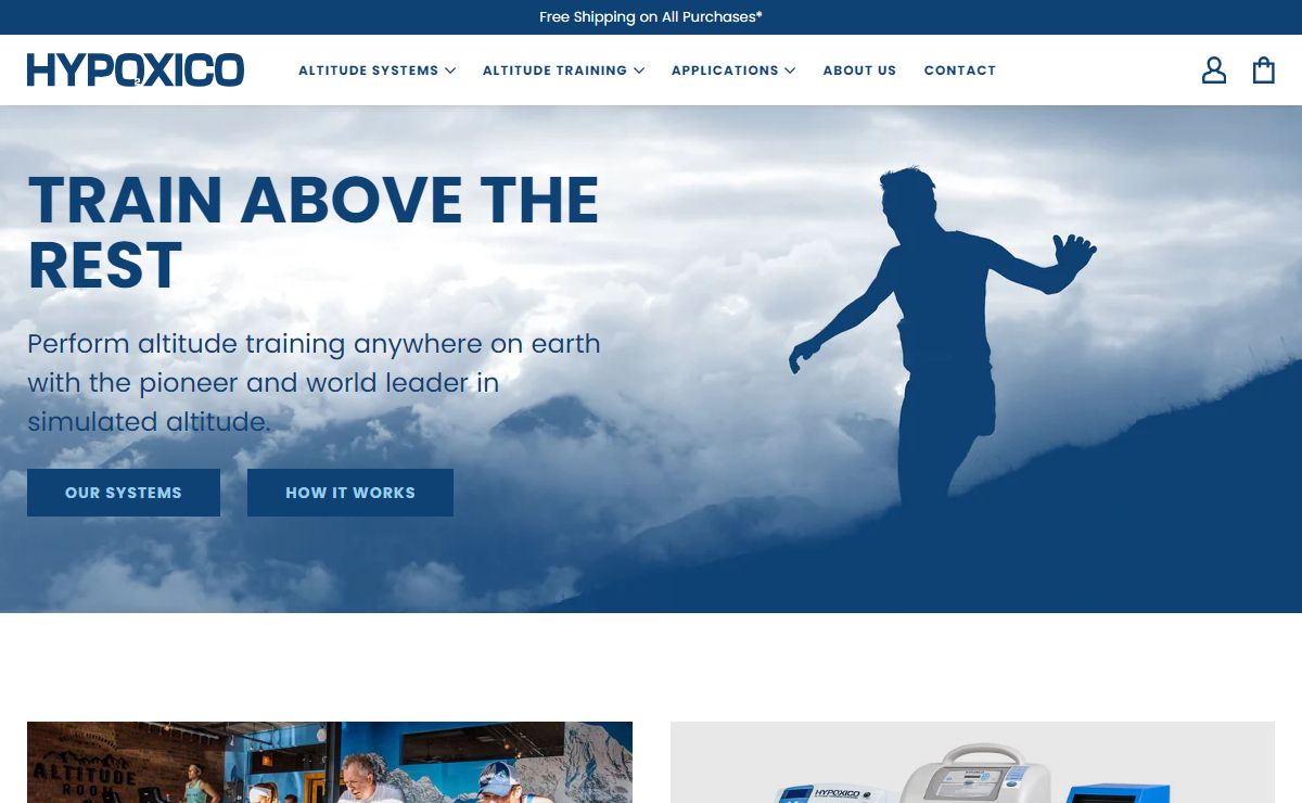 Hypoxico Altitude Training Systems