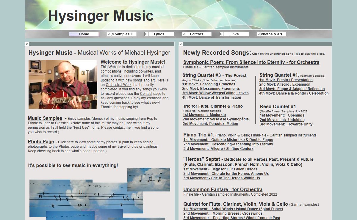 Hysinger Music