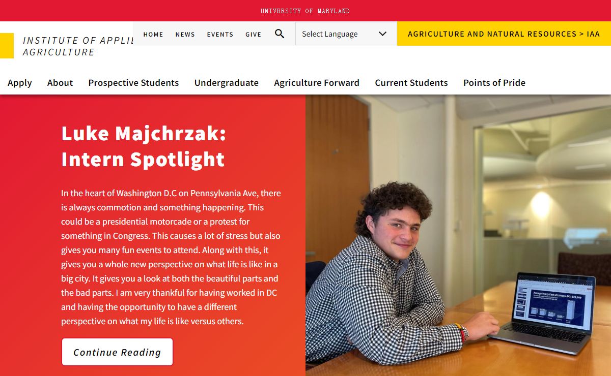 Home | Institute of Applied Agriculture