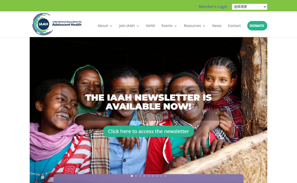 IAAH | The International Association for Adolescent Health