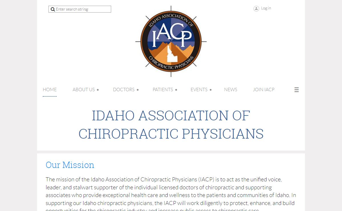 Idaho Association of Chiropractic Physicians - Home