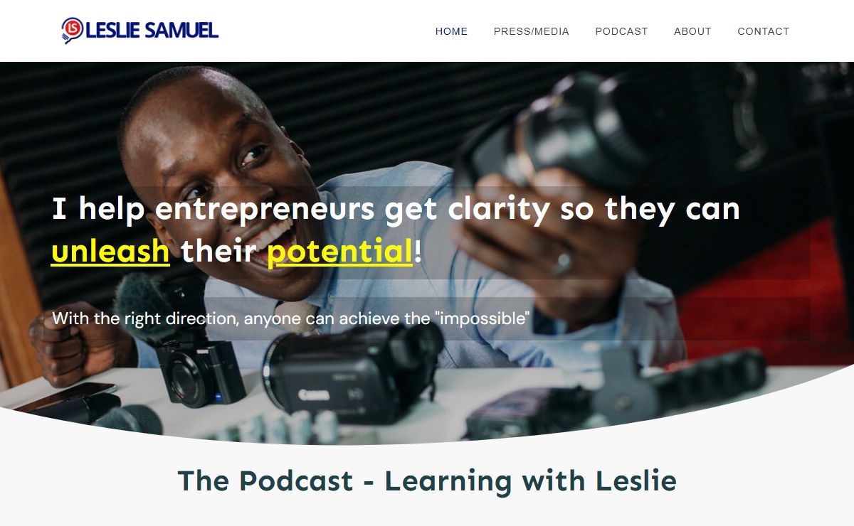 Leslie Samuel - Leveraging Tech, Social Media, and A.I.