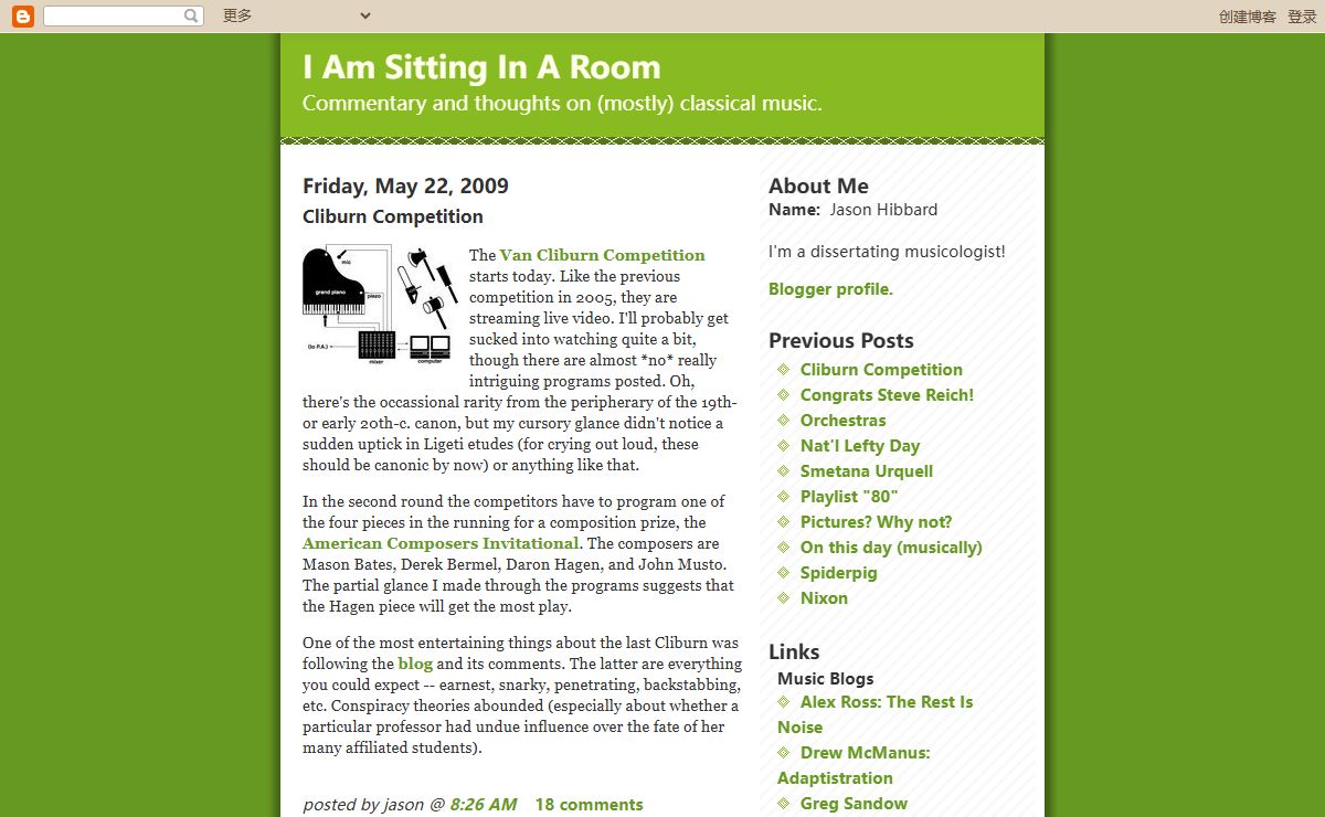 I Am Sitting In A Room