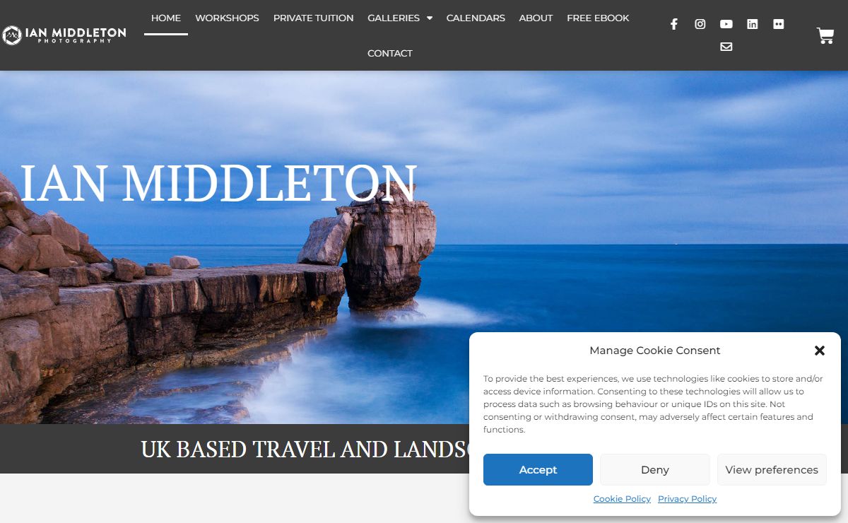 Ian Middleton - UK Based Travel & Landscape Photographer.