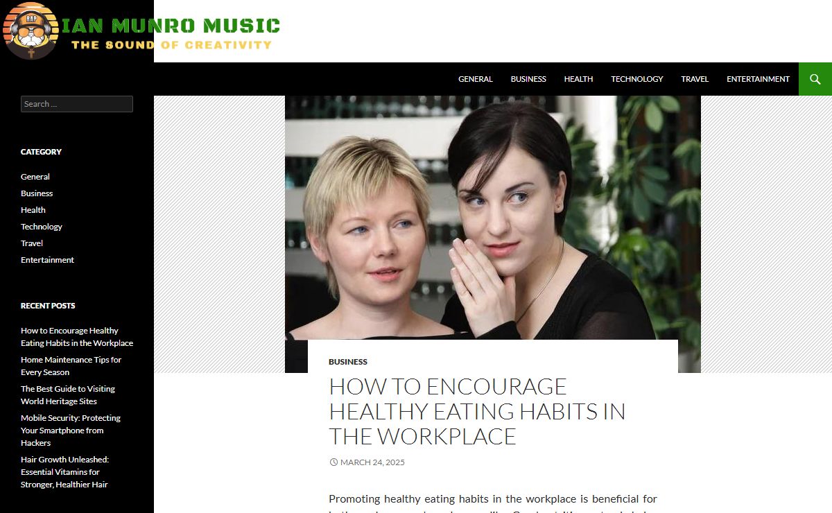 Ian Munro Music | The Sound of Creativity