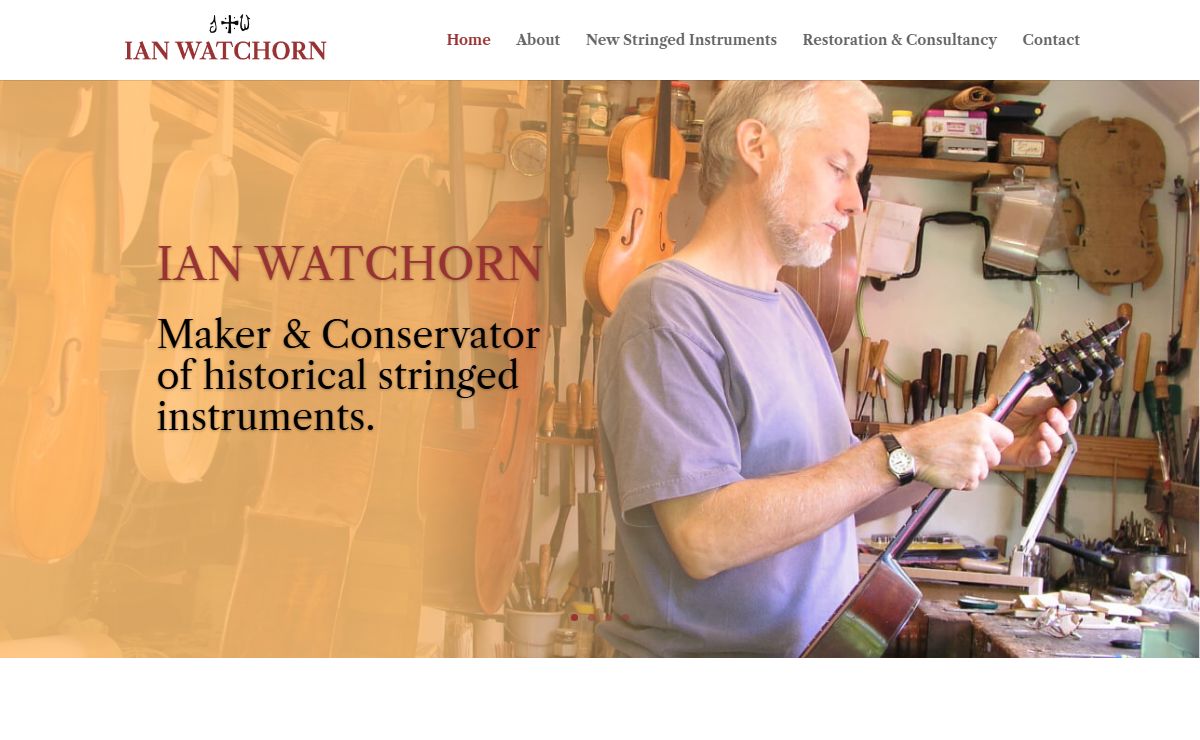 Ian Watchorn Stringed Instrument Maker | Ian Watchorn is a Stringed Instrument Maker based in Melbourne...