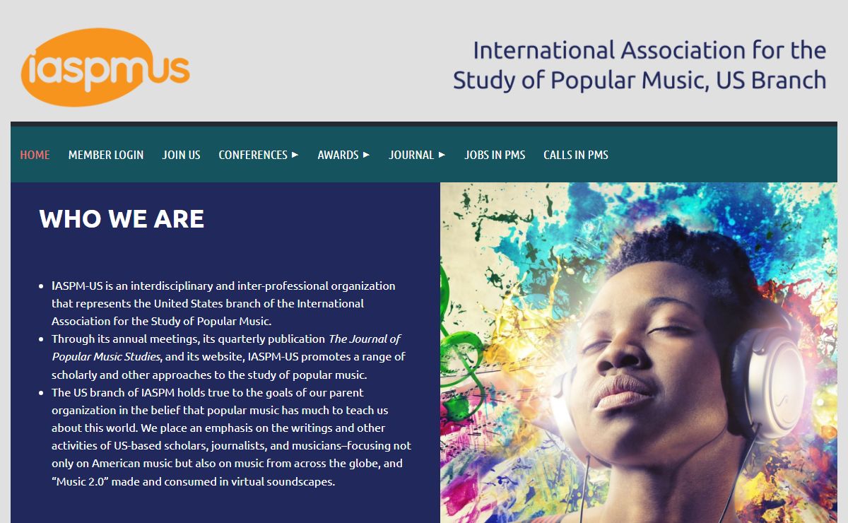 International Association for the Study of Popular Music - US Chapter - Home