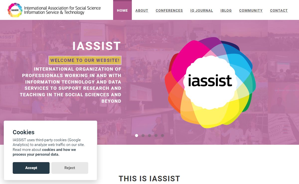 IASSIST - International Association for Social Science Information Service and Technology