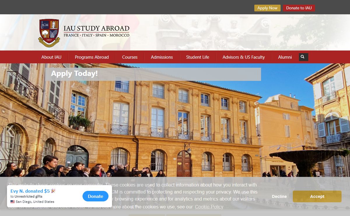 Study Abroad | Aix-en-Provence, France | IAU College