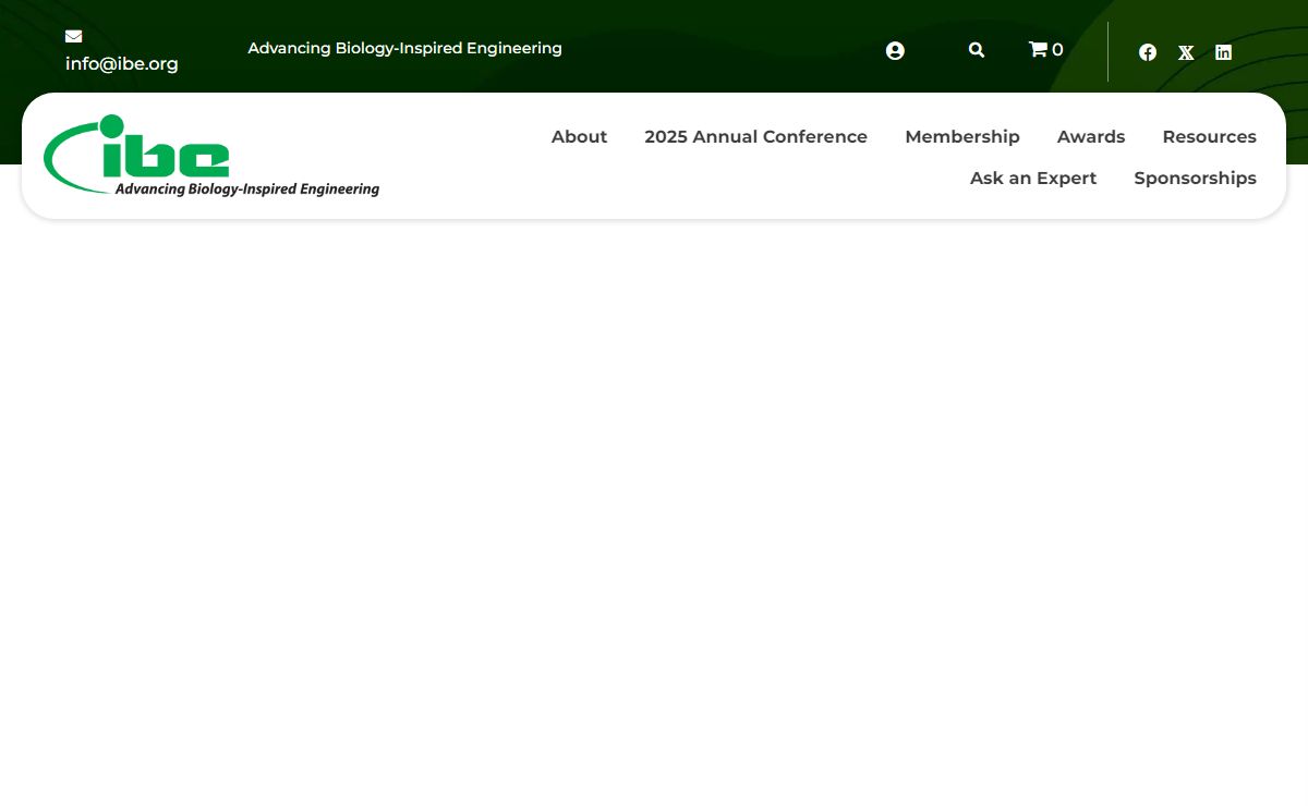 Biological Engineering - Institute of Biological Engineering