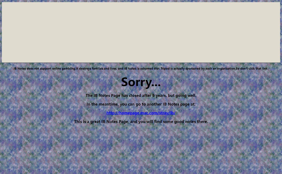 Sorry...