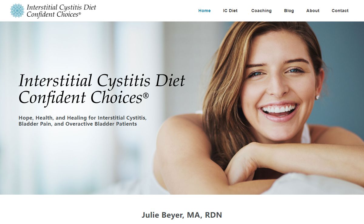 IC Diet | Hope, Health, and Healing for IC and OAB Patients