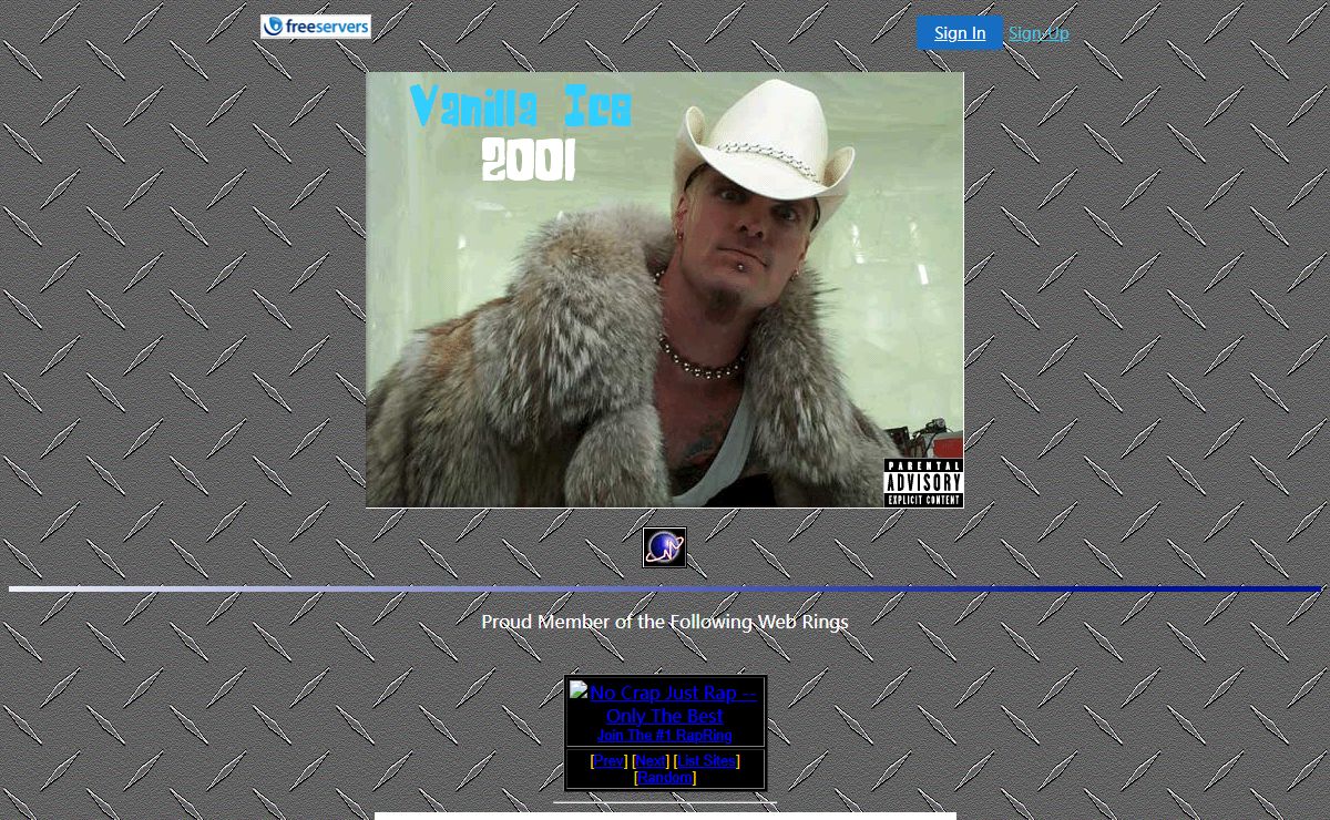 Vanilla Ice 2001 - Enter If You Can