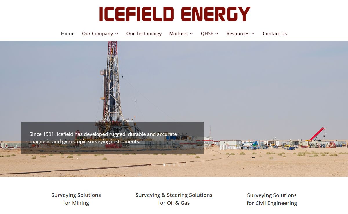 Icefield Energy | Precision Wellbore Surveying