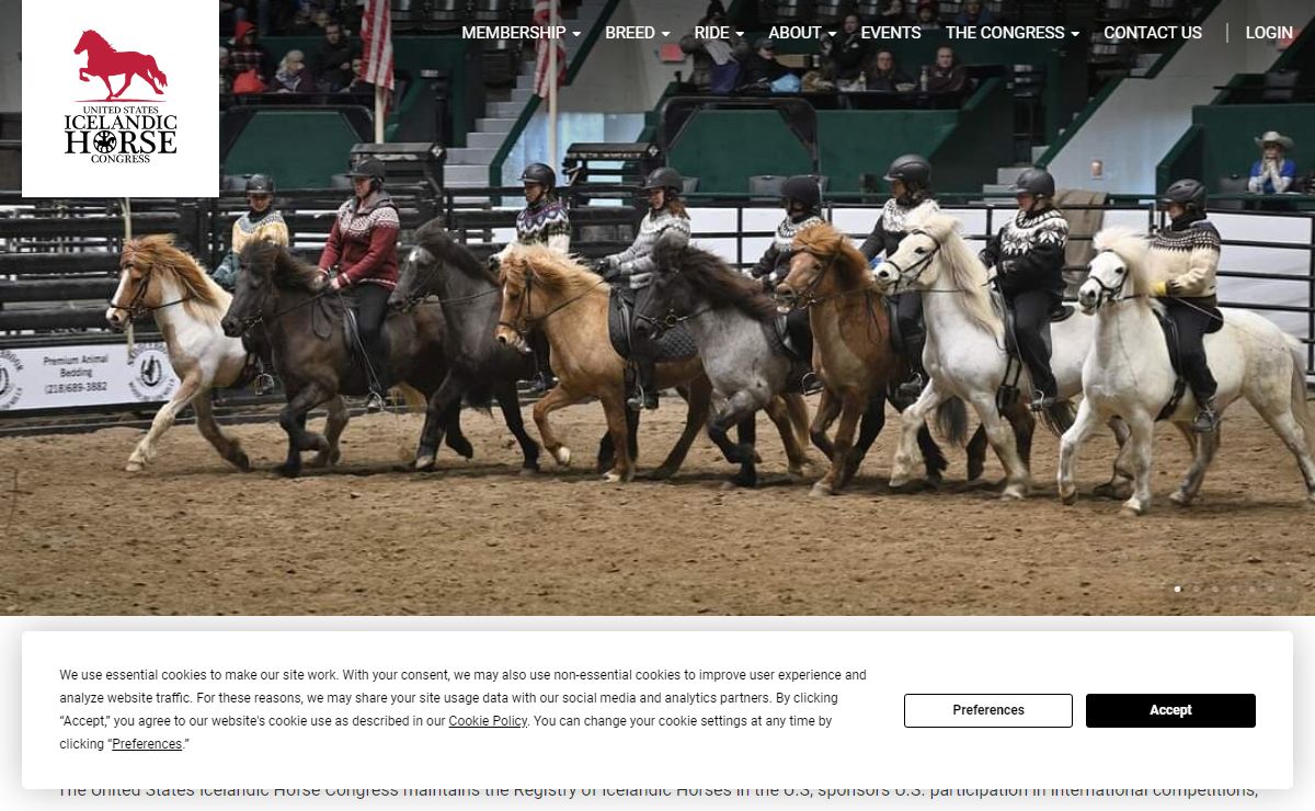 The United States Icelandic Horse Congress — Icelandic Horse Congress