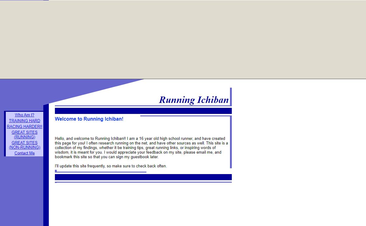 Running Ichiban