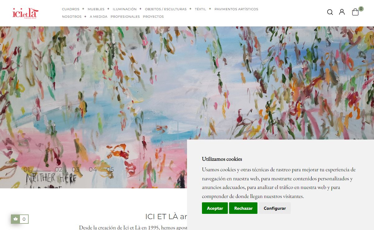 Arte, decoración, diseño a medida y objetos de artistas | Ici et Là