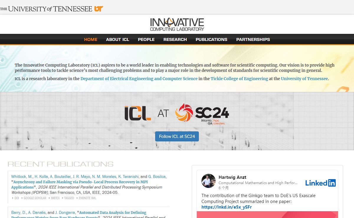 ICL | Innovative Computing Laboratory