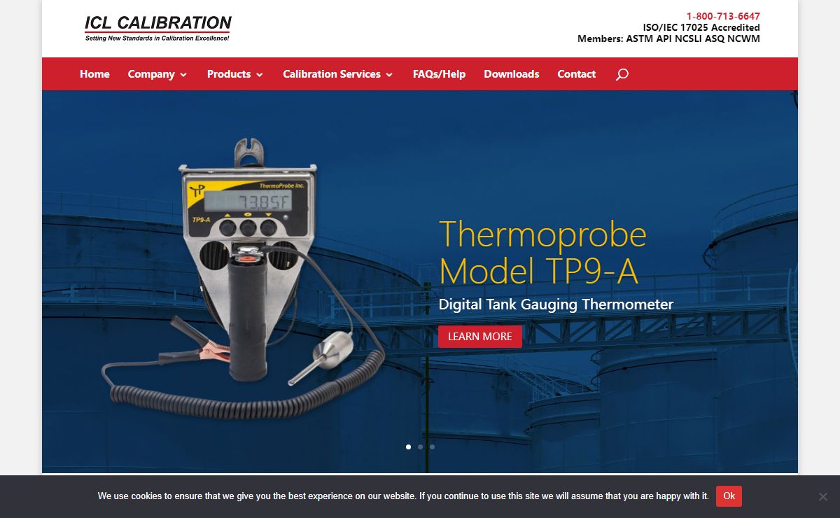 ICL Calibration | The Specialists in ASTM Thermometers and Hydrometers