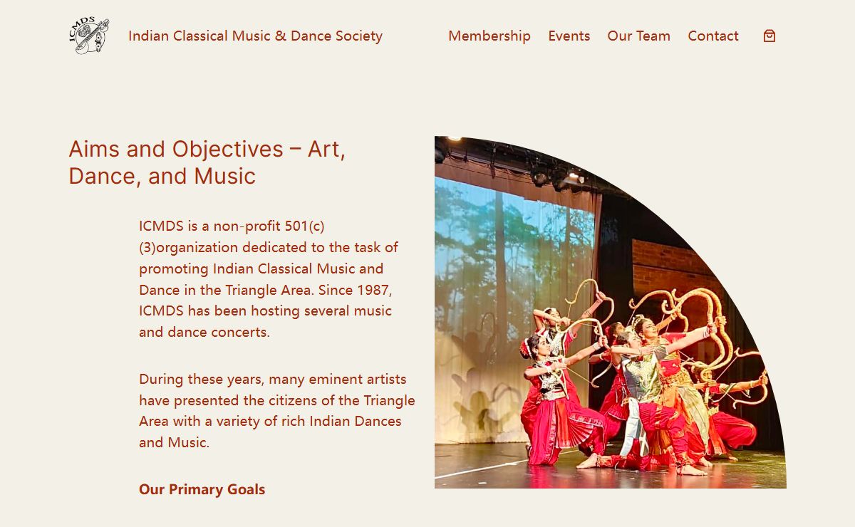 Indian Classical Music & Dance Society