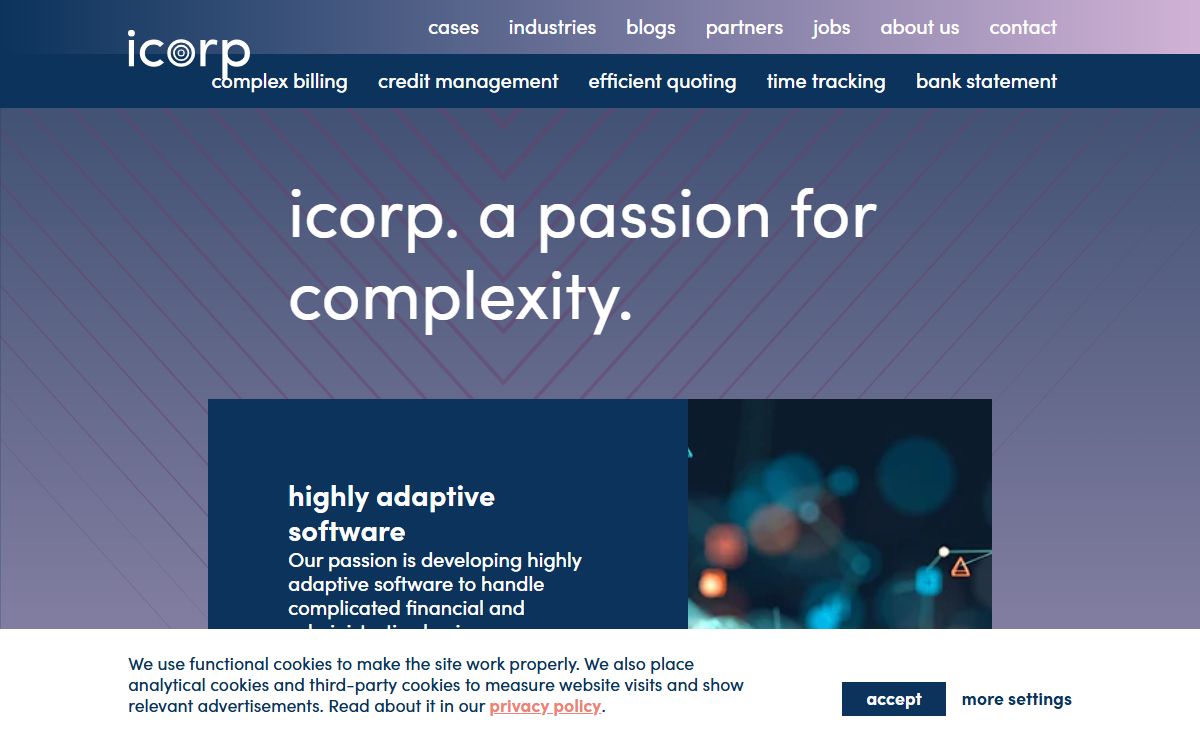 ICORP. - a passion for complexity.