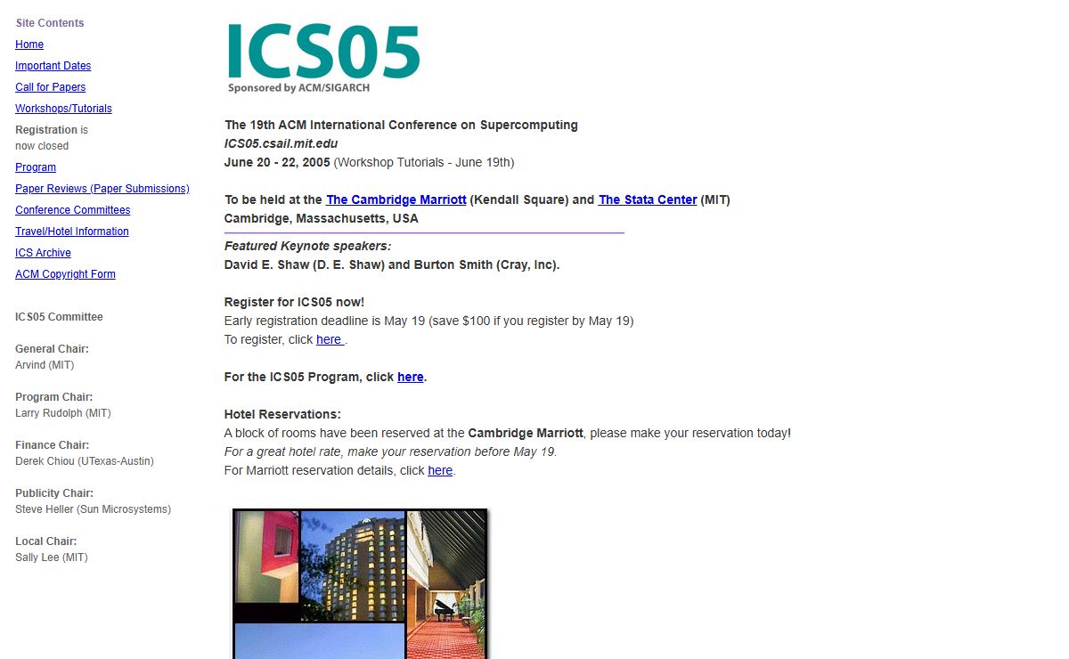 Welcome to ICS05
