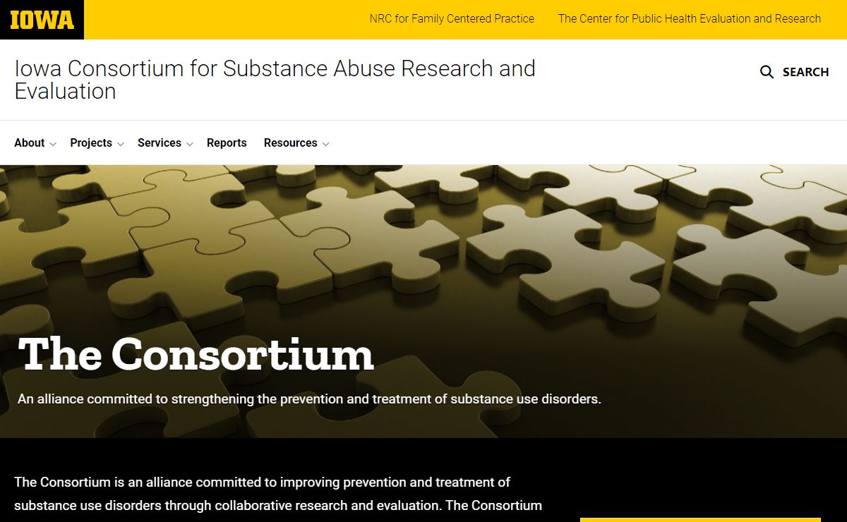 Iowa Consortium for Substance Abuse Research and Evaluation | The University of Iowa