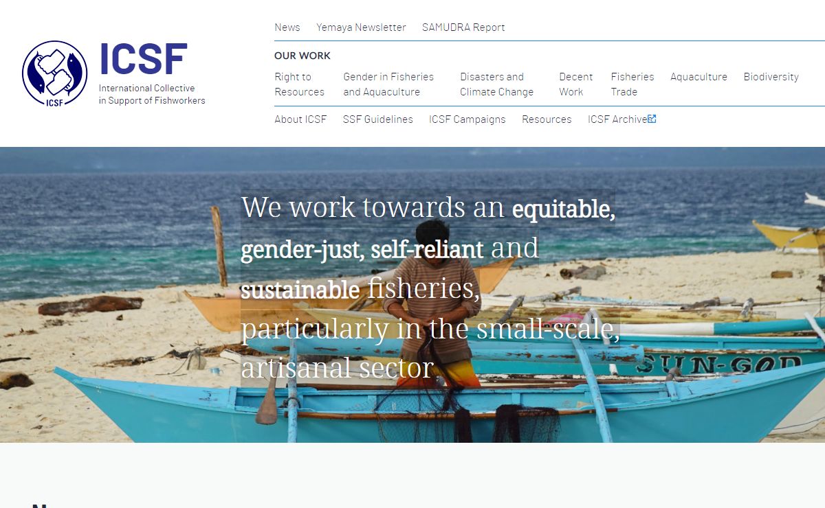 ICSF – INTERNATIONAL COLLECTIVE IN SUPPORT FOR FISHWORKERS