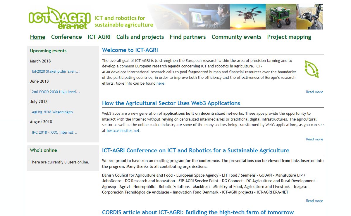 ICT-AGRI Meta Knowledge Base | Information and Communication Technologies and Robotics for Sustainable Agriculture