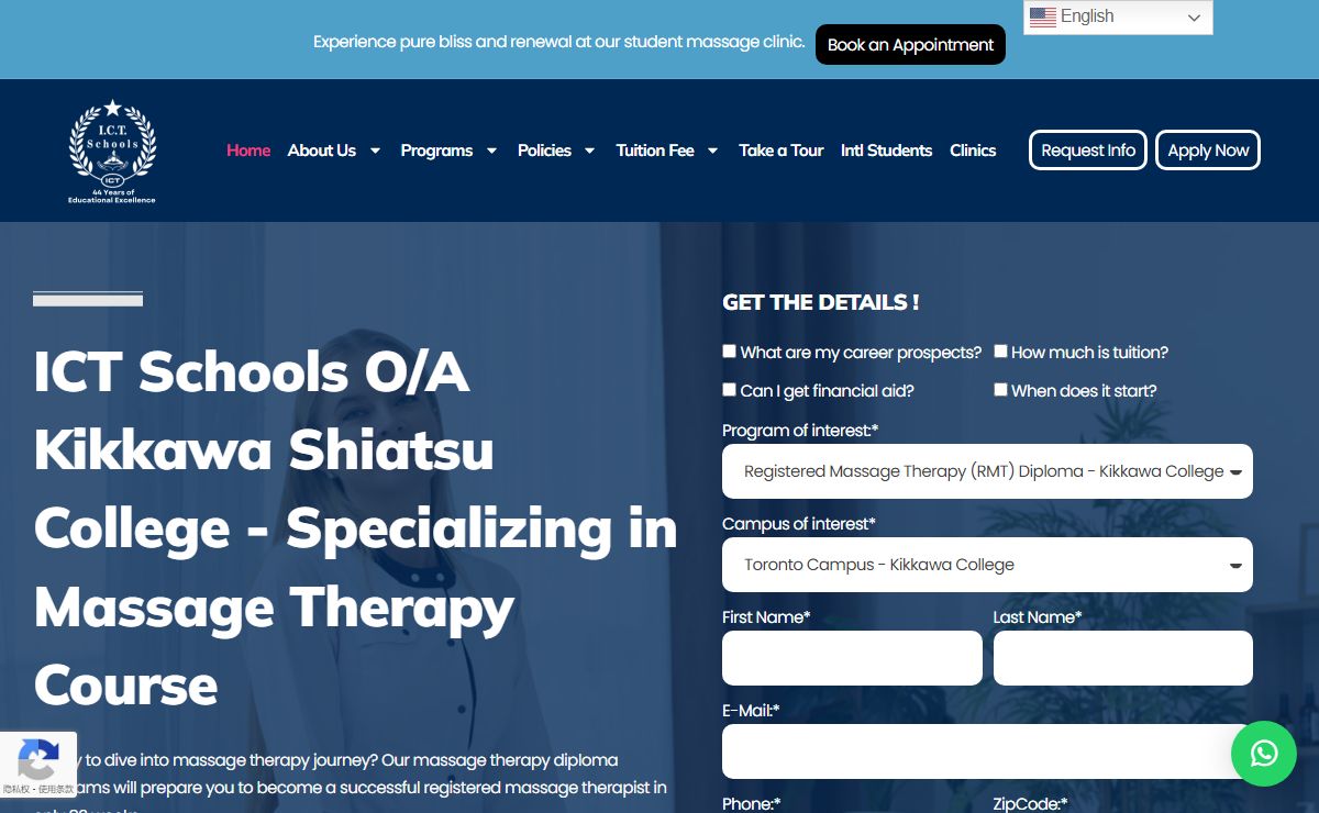 Massage School: Best Massage Therapy Schools Near You | ICT Schools