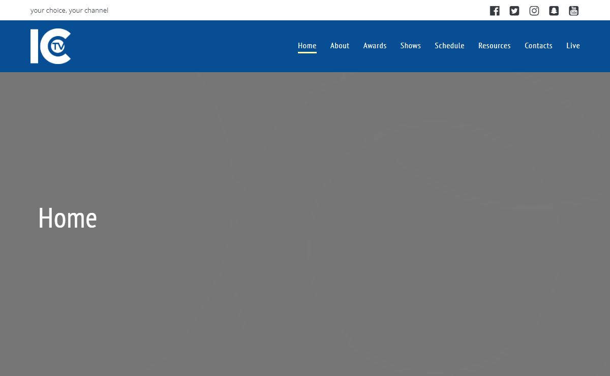 ICTV – your choice, your channel