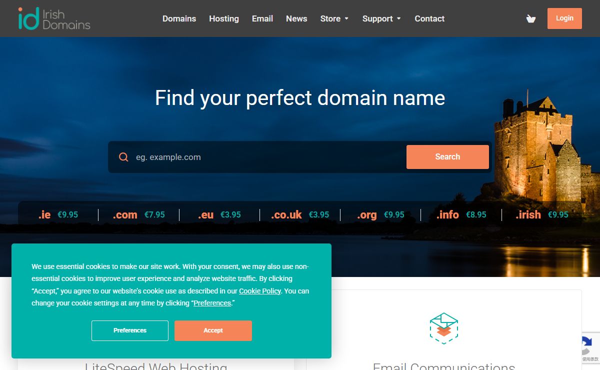 Portal Home - Irish Domains Ltd