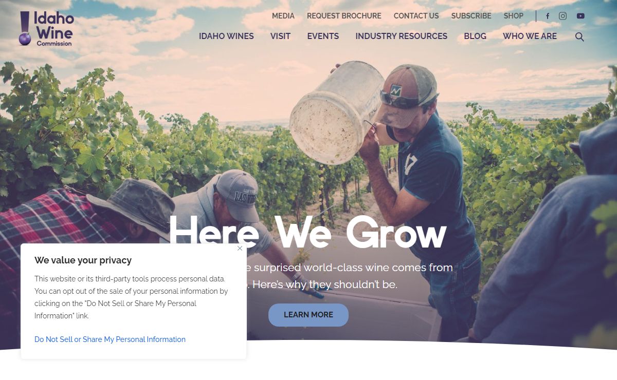 Idaho Wine Country - Vineyards in Idaho | Idaho Wine Commission