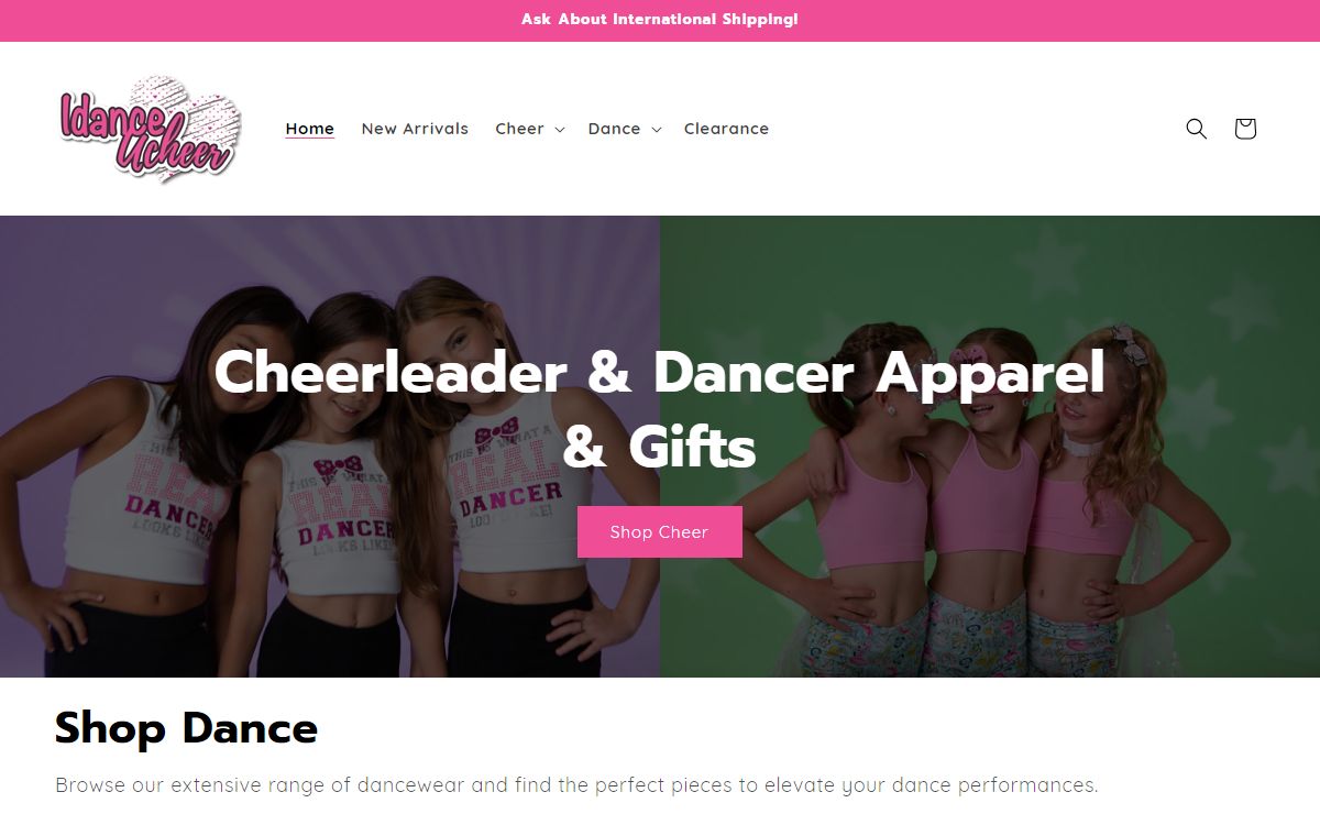 Cheer and Dance Apparel – IdanceUcheer