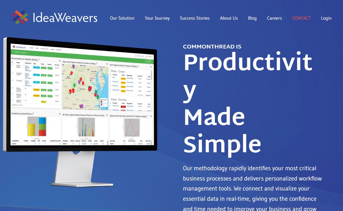 Workflow Management, Real-Time Dashboards, Data Visualization