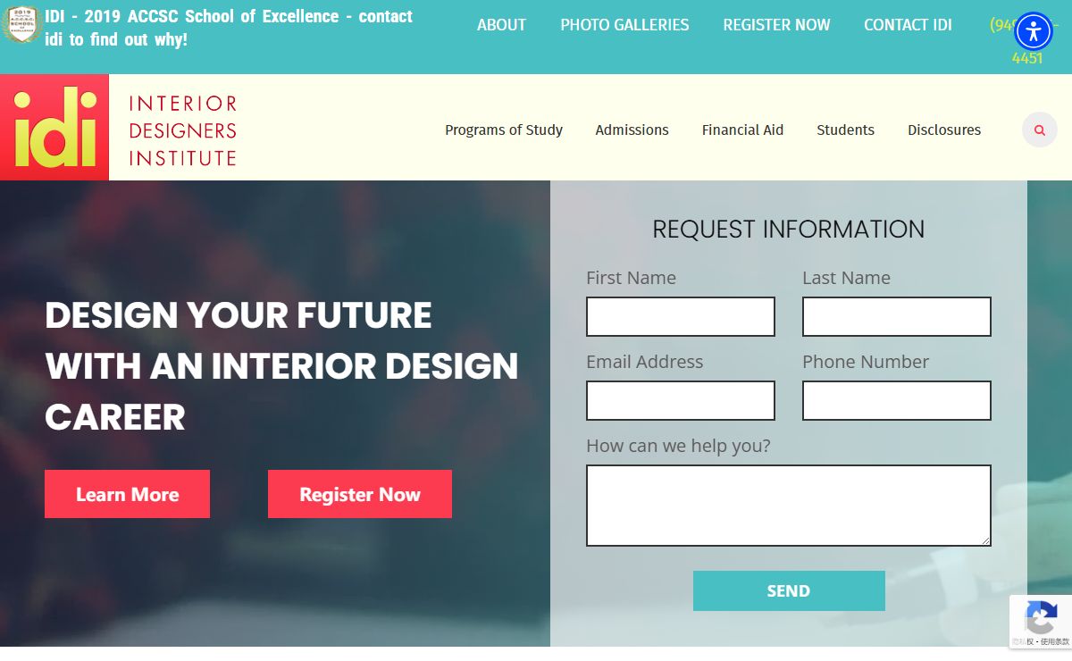 Interior Design Schools & Graduate Programs California | Interior Designers Institute