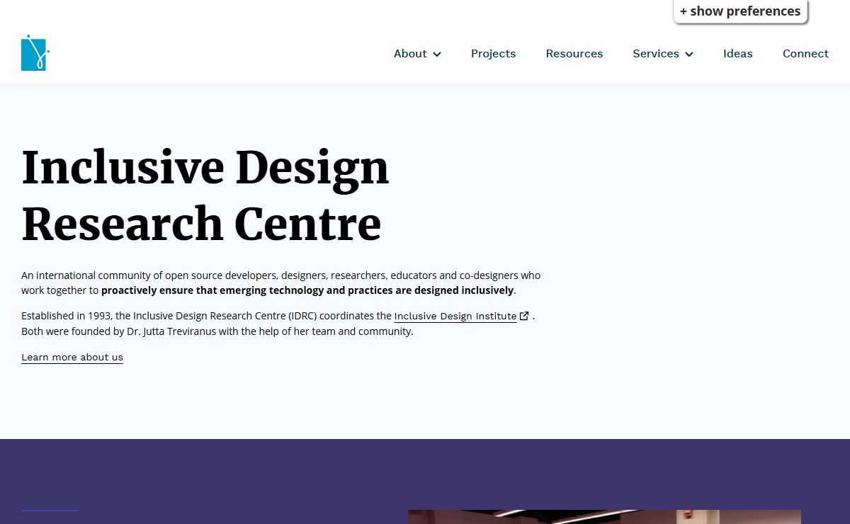 Inclusive Design Research Centre