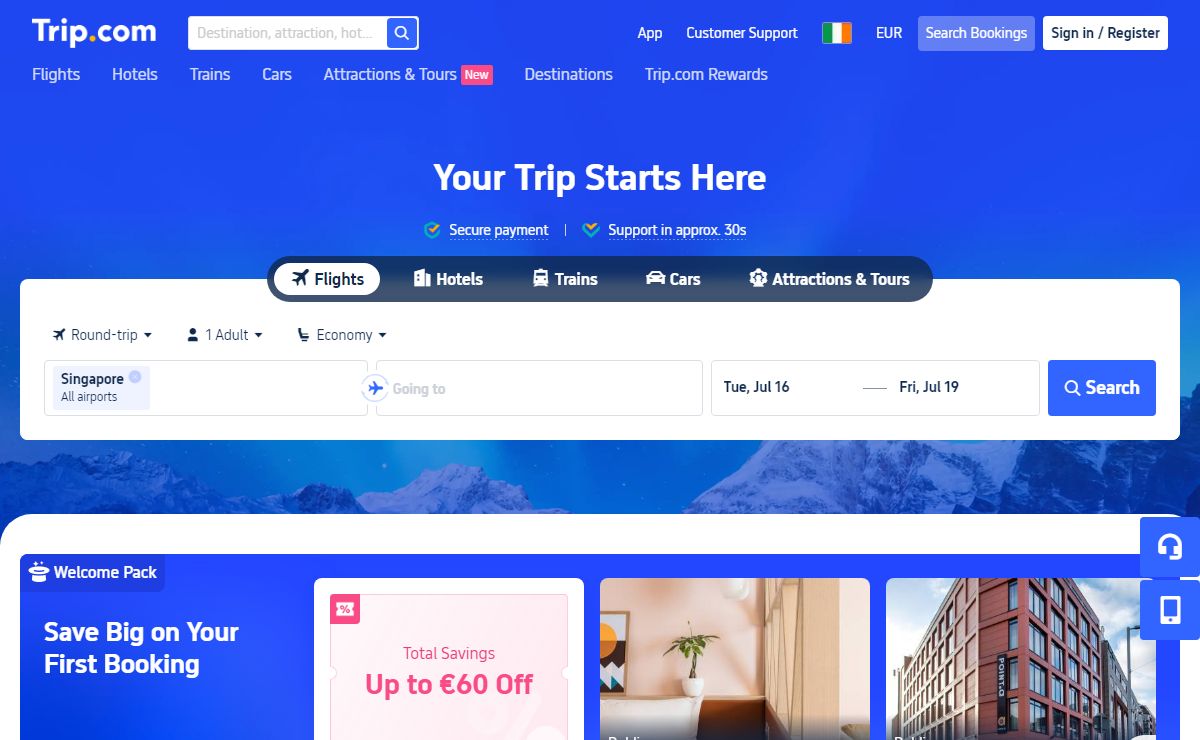 Trip.com Official Site‎‎ | Travel Deals and Promotions