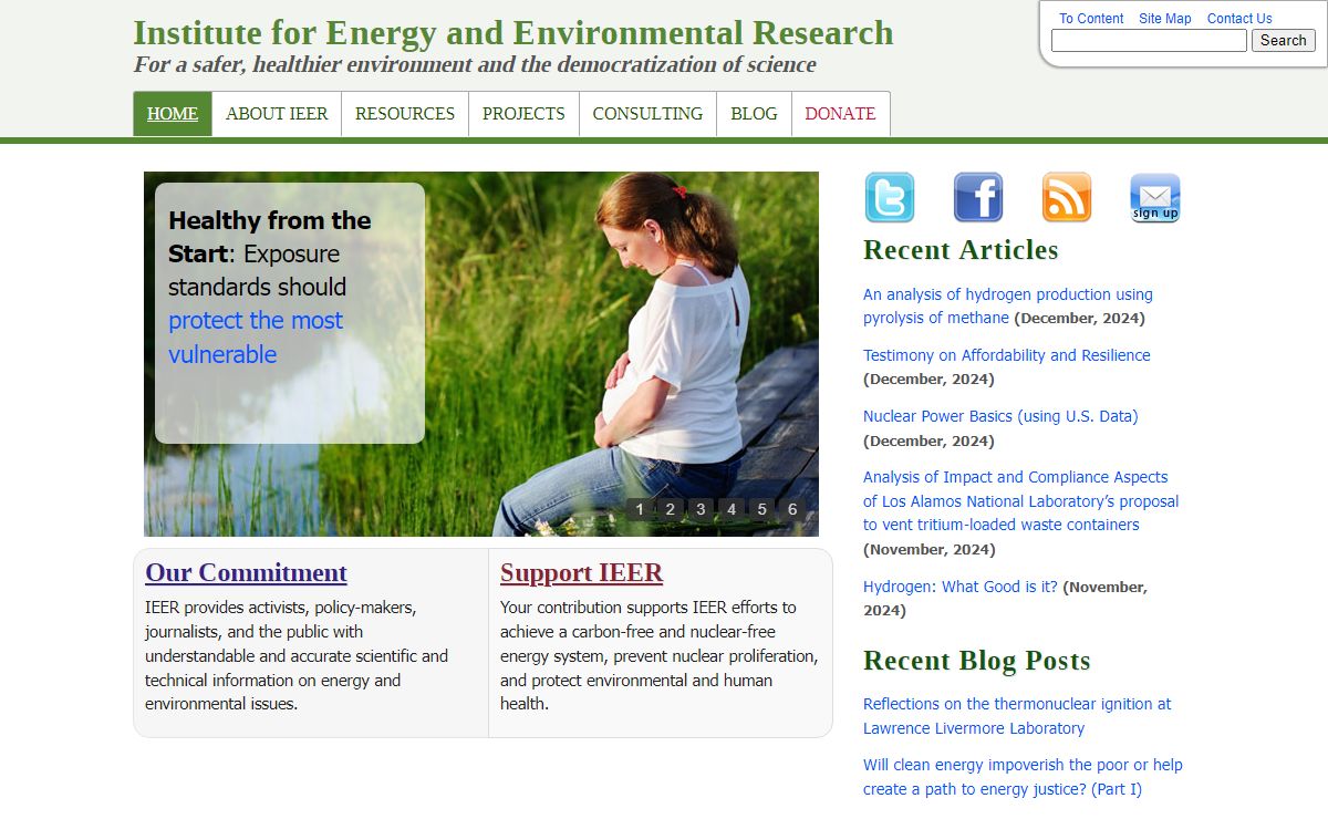 HOME - Institute for Energy and Environmental Research