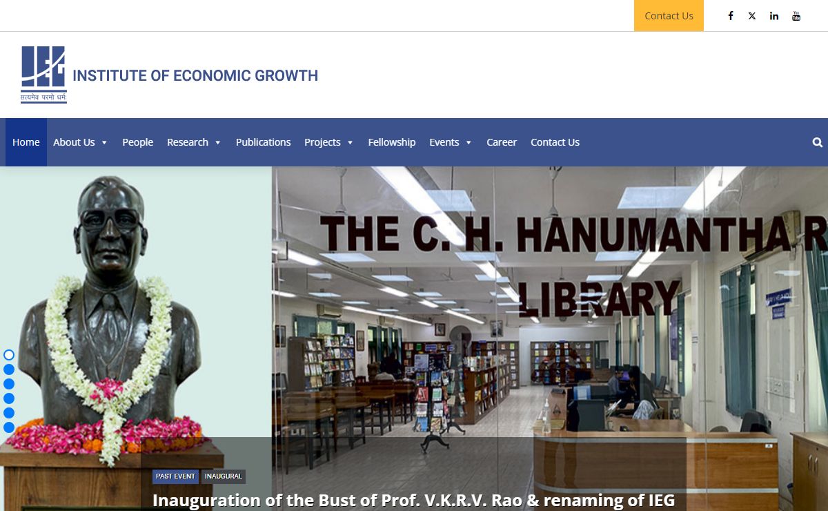 IEG – Institute of Economic Growth