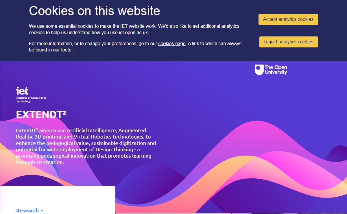 IET | Institute of Educational Technology, The Open University