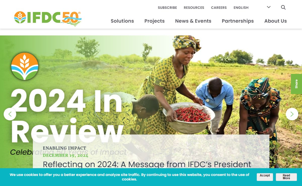 IFDC - Feeding a Hungry World through Better Soil Health