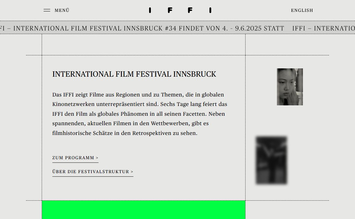 International Film Festival Innsbruck – iffi.at