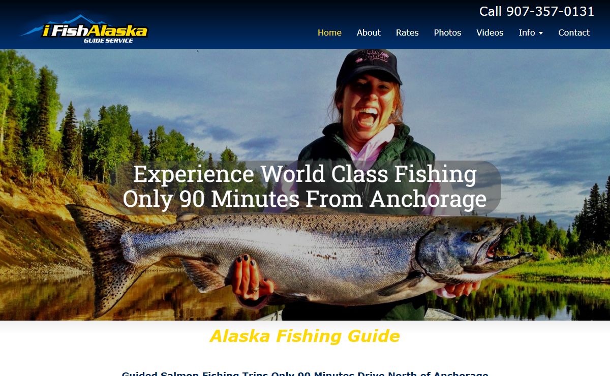 Alaska Fishing Guide, Alaska Salmon Fishing Guide, Alaska Salmon