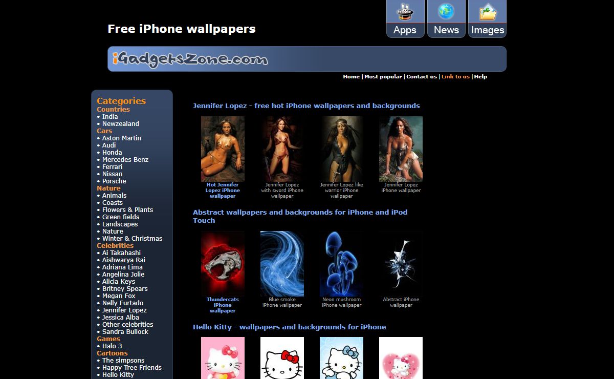 Free iPhone Wallpapers, iPod Touch Backgrounds, iPhone Themes, iPhone Games