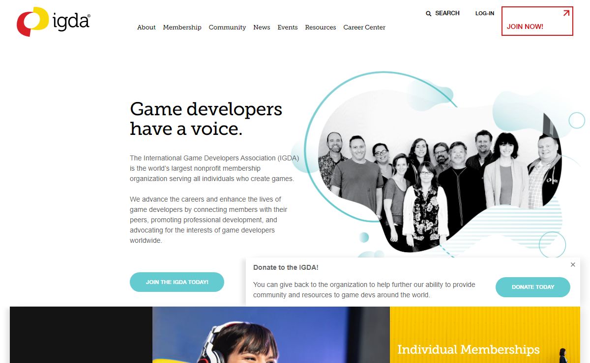 IGDA – International Game Developers Association